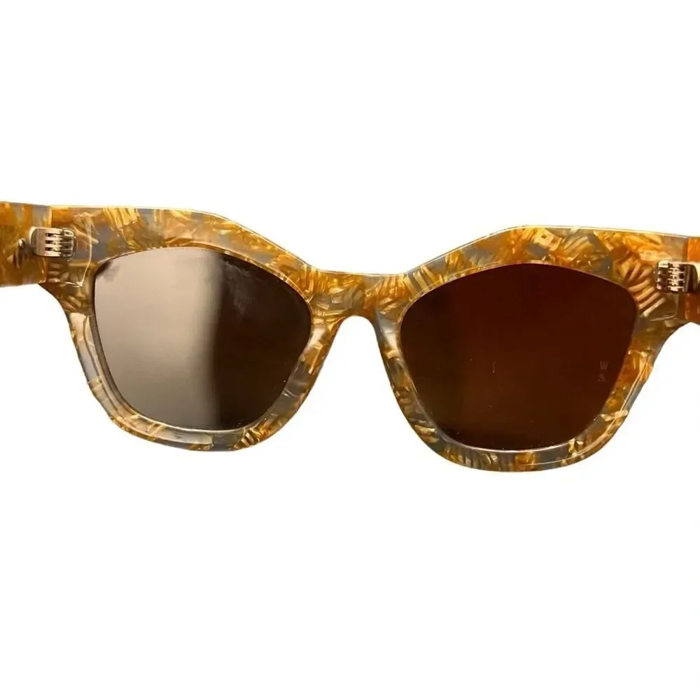 Wonderland ZZYZX Sunglasses Retro Design 51mm Lens Length